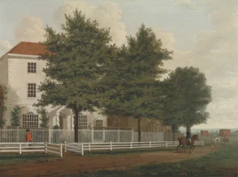 Maison sur une commune, vers 1770-80